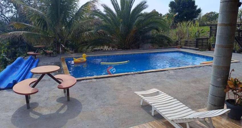 Chácara com 2 dormitórios à venda, 1720 m² por R$ 450.000,00 - Vilas do Monte  - Monte Mor/SP