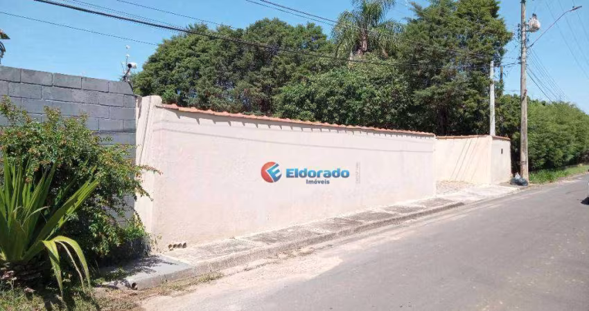 Chácara com 1 dormitório para alugar, 1080 m² por R$ 2.545,00/mês - Chácaras Luzitana - Hortolândia/SP