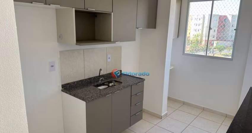 Apartamento com 2 dormitórios para alugar, 44 m² por R$ 1.660,00/mês - Parque Yolanda (Nova Veneza) - Sumaré/SP