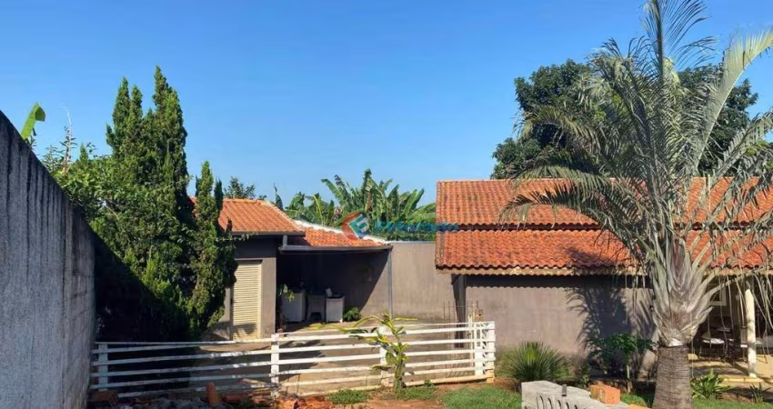 Chácara com 2 dormitórios à venda, 1506 m² por R$ 450.000,00 - Itapavussu - Cosmópolis/SP