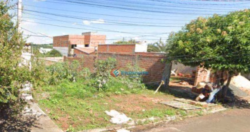 Terreno à venda, 250 m² por R$ 320.000 - Jardim Nova Alvorada - Hortolândia/SP