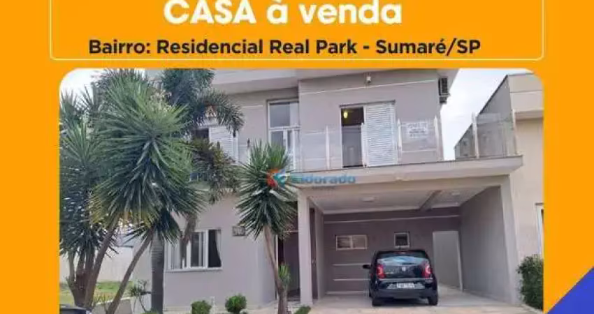 Ofertão do imóvel: casa de 03 quartos  à venda - residencial real park sumaré - sumaré/sp