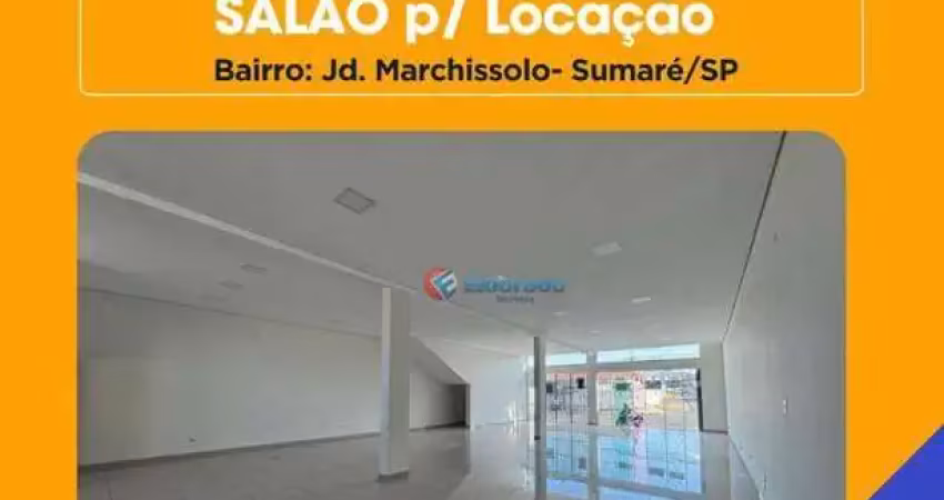 Ofertão do imóvel: salão para alugar( térreo) - jardim marchissolo - sumaré/sp
