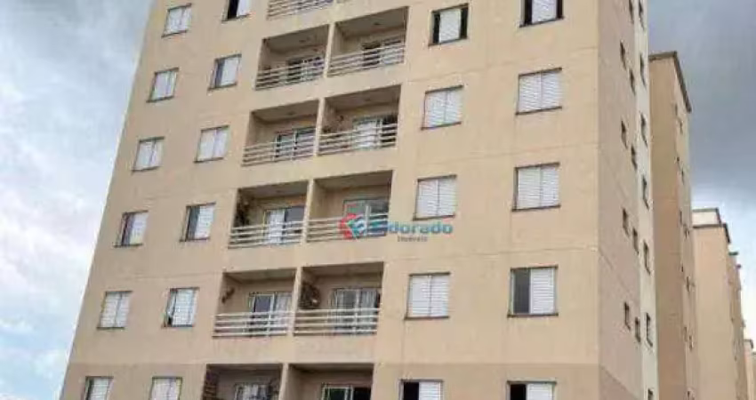 Apartamento com 2 dormitórios para alugar, 54 m² por R$ 1.596,99/mês - Vila Ipe - Hortolândia/SP