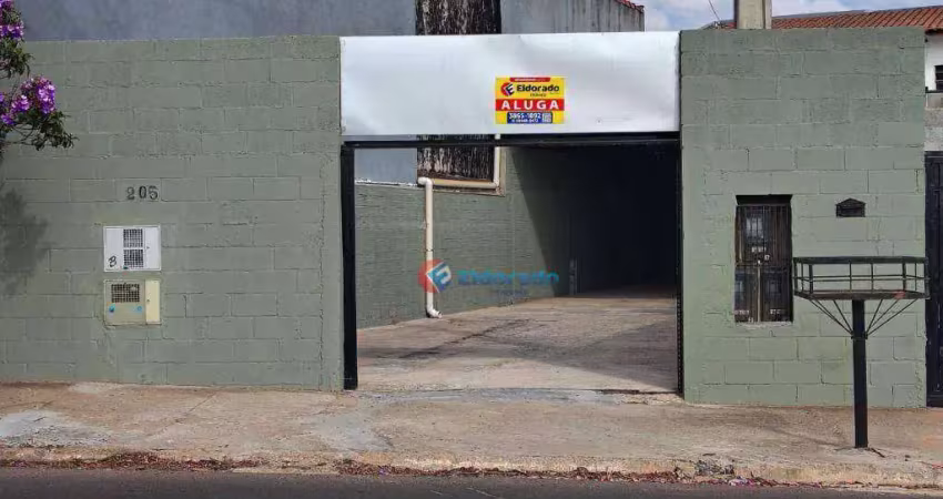Salão para alugar, 110 m² por r$ 3.100,00/mês - parque orestes ôngaro - hortolândia/sp