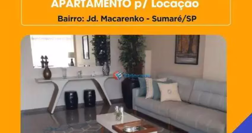 Ofertão do imóvel: apartamento com 3 quartos para venda e locação  - jardim macarenko - sumaré/sp