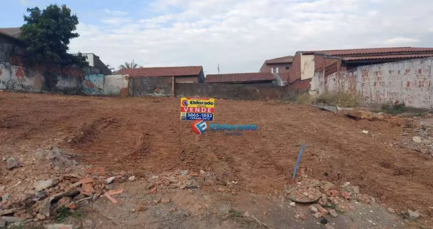 Terreno à venda ou locação, 300 m²  - vila real - hortolândia/sp.