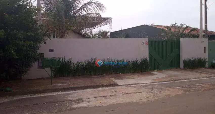 Chácara com 4 dormitórios para alugar, 1250 m² por r$ 5.435,00/mês - loteamento adventista campineiro - hortolândia/sp