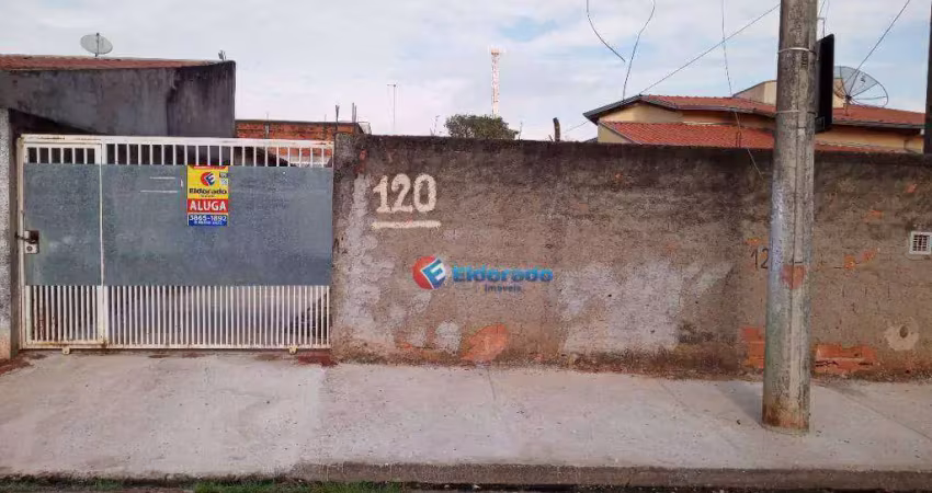 Casa com 1 dormitório para alugar, 75 m² por r$ 1.250,00/mês - jardim santana - hortolândia/sp
