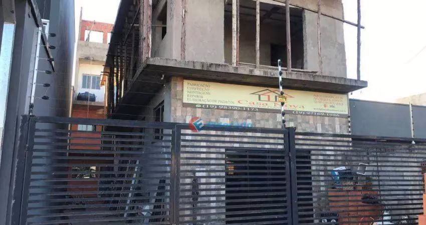 Salão para alugar, 75 m² por r$ 1.591,67/mês - residencial belaville  - hortolândia/sp