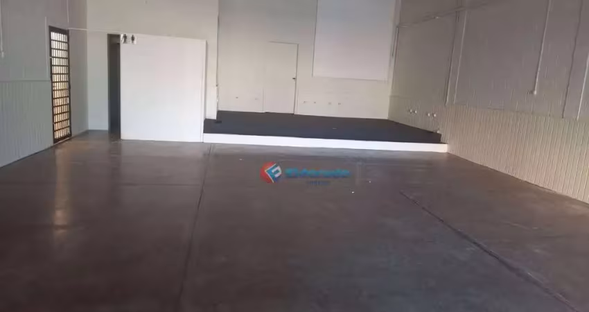 Salão para locação de 245 m2 - residencial casarão - sumaré/sp