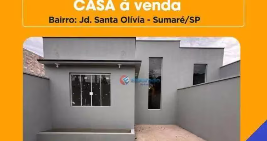 Ofertão do imóvel: casa com 2 dormitórios à venda, 78 m² por r$ 399.000 - jardim santa olivia (nova veneza) - sumaré/sp