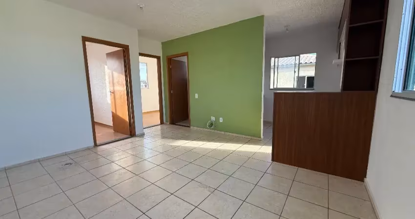 Locação fixa, 2 quartos, 1 vaga, condomínio com piscina, churrasqueira, portaria - Jardim Esperança