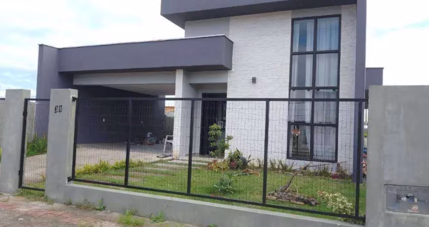 Casa de alto padrão com 3 dormitórios à venda, 147 m² por r$ 850.000 - capri - são francisco do sul/sc