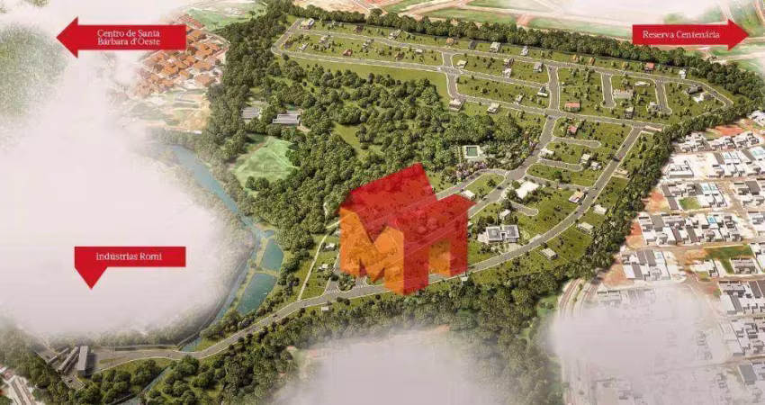 Terreno à venda, 611 m² por r$ 627.275 - vila romi - santa bárbara d'oeste/sp