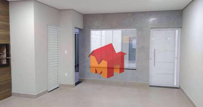 Casa com 3 dormitórios à venda, 134 m² por R$ 710.000,00 - Parque Residencial Jaguari - Americana/SP