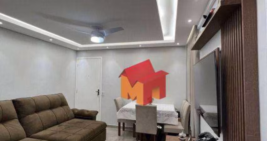 Apartamento com 2 dormitórios à venda, 49 m² por R$ 220.000,00 - Jardim da Balsa II - Americana/SP