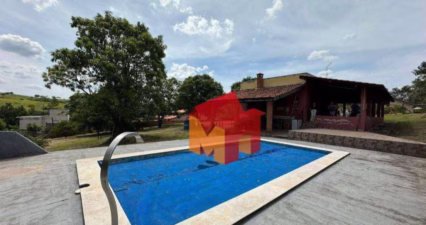 Chácara com 2 dormitórios à venda, 3000 m² por R$ 620.000,00 - Tatu - Limeira/SP