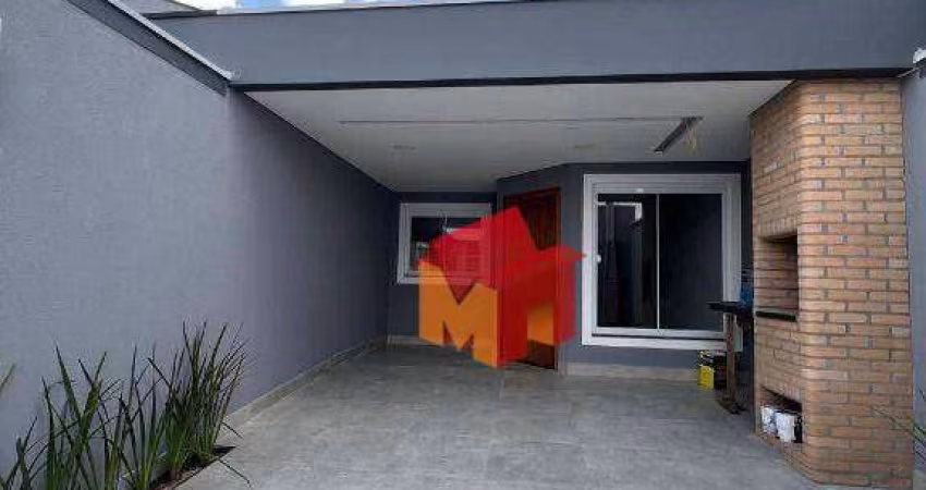 Casa com 3 dormitórios à venda, 96 m² por R$ 480.000,00 - Jardim Palmeiras - Santa Bárbara D'Oeste/SP