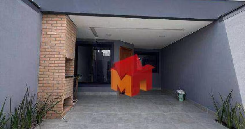 Casa com 3 dormitórios à venda, 96 m² por R$ 480.000,00 - Jardim Palmeiras - Santa Bárbara D'Oeste/SP