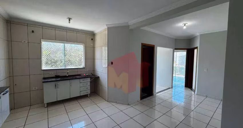 Apartamento com 2 dormitórios para alugar, 60 m² por r$ 1.260,00/mês - parque nova carioba - americana/sp