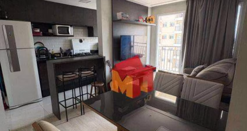 Apartamento com 2 dormitórios à venda, 50 m² por R$ 280.000 - Cariobinha - Americana/SP