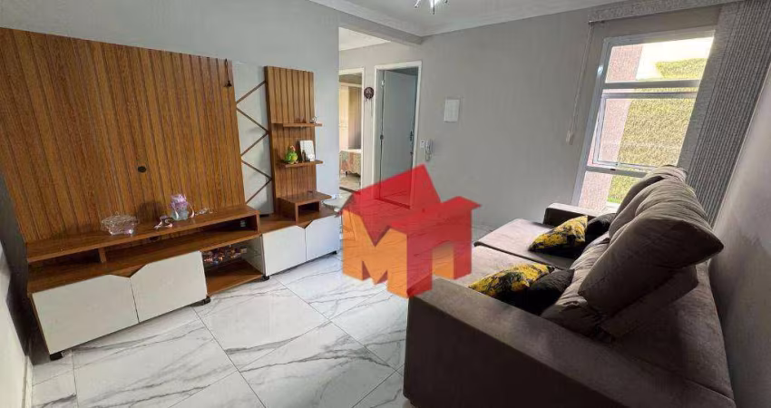Apartamento com 2 dormitórios à venda, 49 m² por R$ 185.000,00 - Joias de Santa Bárbara - Santa Bárbara D'Oeste/SP