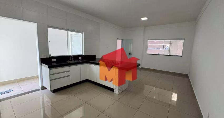 Casa com 3 dormitórios para alugar, 100 m² por R$ 2.380,00/mês - Jardim Alvorada - Americana/SP