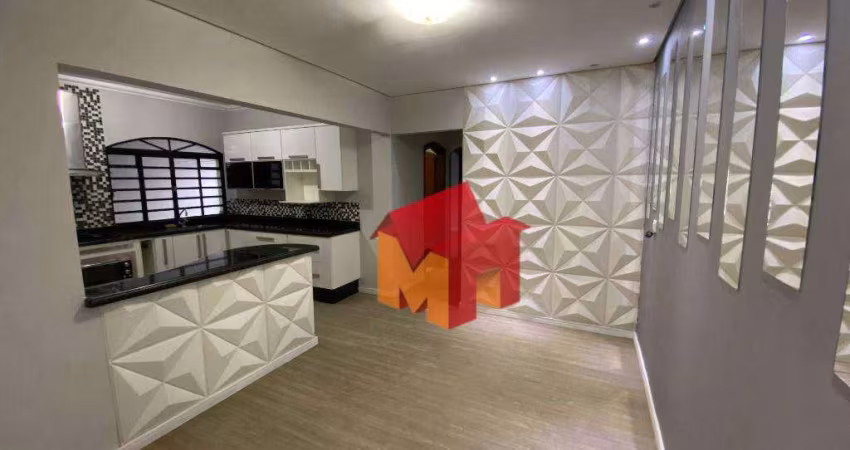 Casa com 2 dormitórios para alugar, 132 m² por R$ 1.770,00/mês - Jardim Paz - Americana/SP