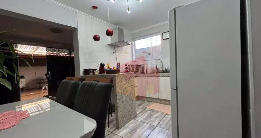 Casa com 3 dormitórios à venda, 140 m² por r$ 680.000,00 - parque novo mundo - americana/sp