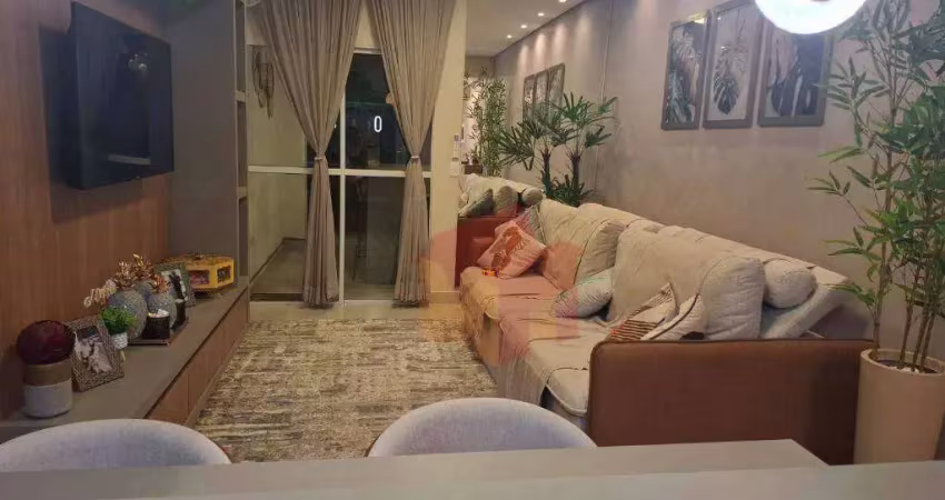 Apartamento com 2 dormitórios à venda, 107 m² por r$ 480.000 - vila rehder - americana/sp