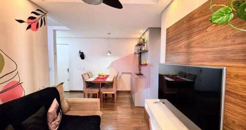 Apartamento com 2 dormitórios à venda, 50 m² por r$ 265.000,00 - jardim nossa senhora do carmo - americana/sp