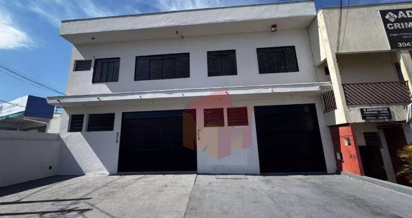 Salão para alugar, 265 m² por r$ 4.320,00/mês - vila santa maria - americana/sp
