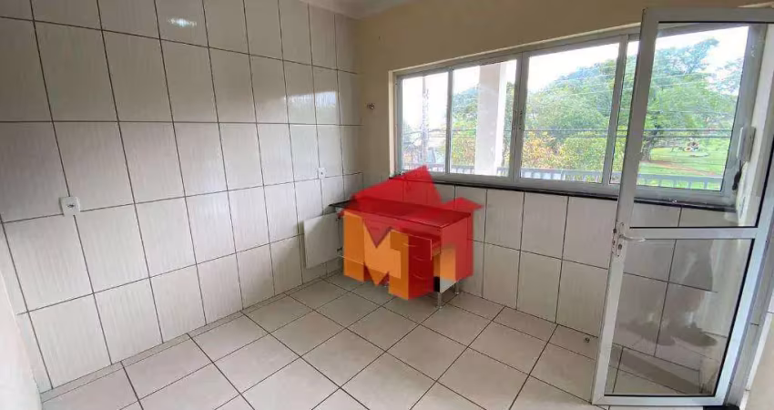 Kitnet com 1 dormitório para alugar, 39 m² por r$ 1.025,00/mês - jardim nossa senhora do carmo - americana/sp