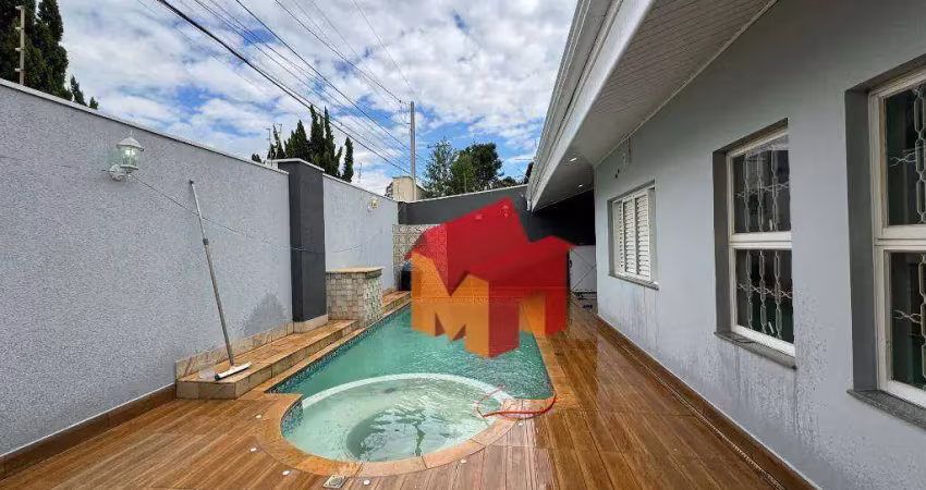 Casa com 4 dormitórios, 207 m² - venda por r$ 1.300.000,00 ou aluguel por r$ 5.650,00/mês - jardim ipiranga - americana/sp
