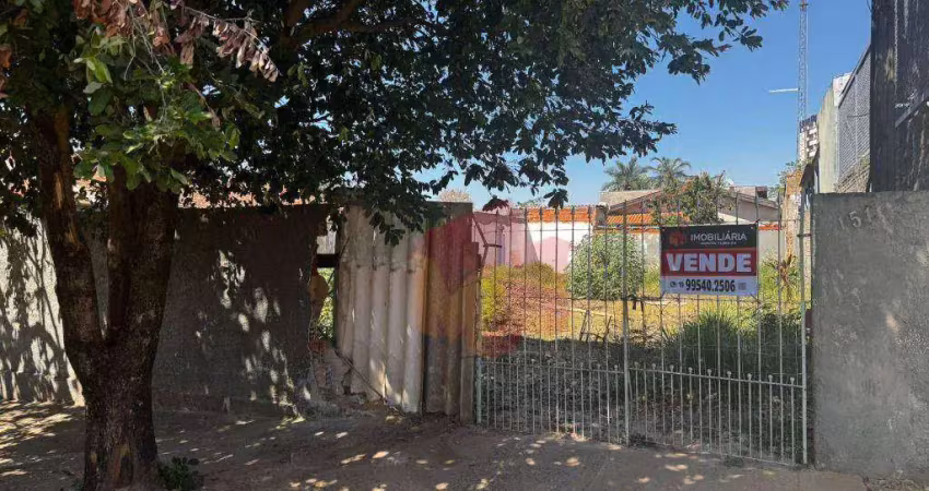Terreno à venda, 324 m² por r$ 265.000,00 - parque fabrício - nova odessa/sp