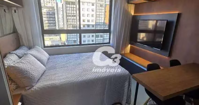 Studio com 1 dormitório, 21 m² - venda por r$ 440.000,00 ou aluguel por r$ 3.462,00/mês - centro - curitiba/pr
