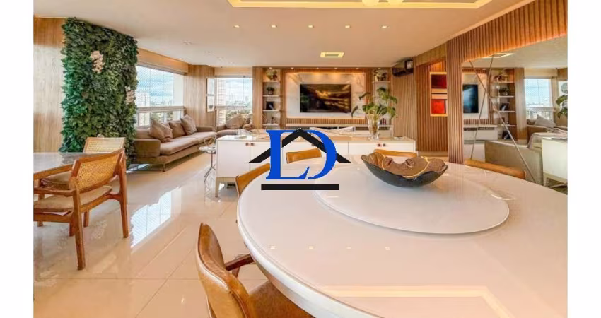 Luxuoso apartamento à venda no Setor Marista, Goiânia-GO: 4 quartos, 4 suítes, 4 salas, 6 banheiros, 2 vagas de garagem, 216m².