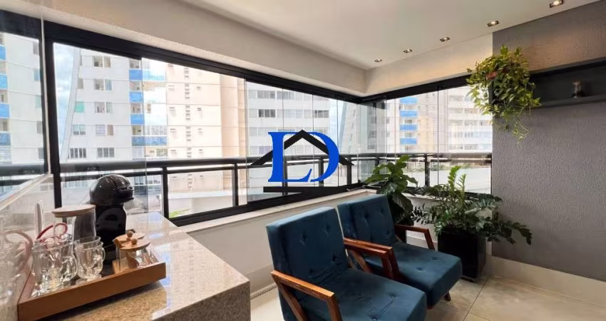Apartamento de luxo no Park Lozandes: 3 quartos, 3 suítes, 2 salas, 4 banheiros, 2 vagas, 105m² - Goiânia-GO