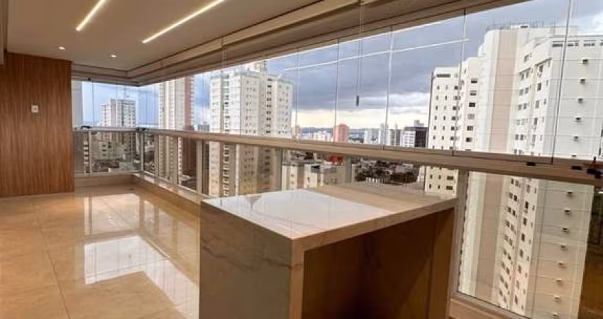 Apartamento à venda em Goiânia-GO, Setor Oeste: 4 quartos, 4 suítes, 2 salas, 5 banheiros, 3 vagas de garagem - 178m².