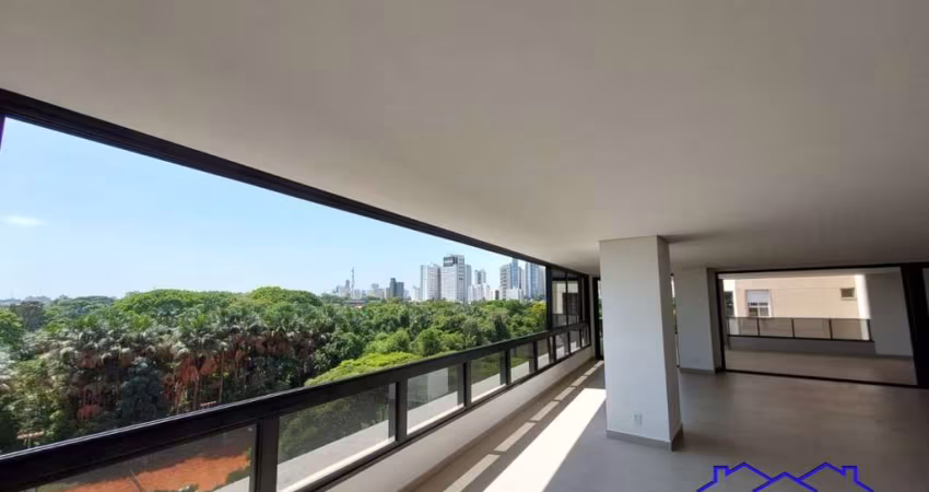 Apartamento de luxo no Setor Marista: 5 quartos, 5 suítes, 3 salas, 6 banheiros, 6 vagas de garagem, 404m² - Goiânia-GO.