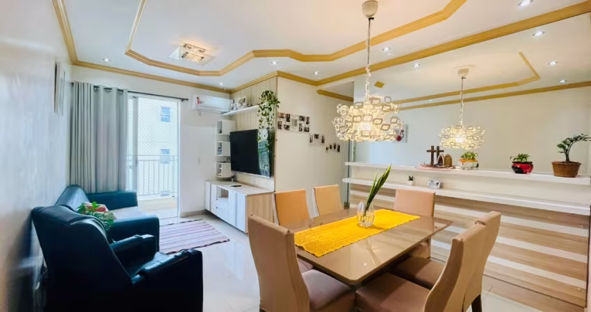 Apartamento mobiliado com 3 quartos sendo 1 suítes - Allegro Residencial