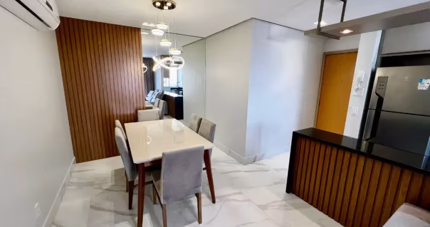 Apartamento 100 % mobiliado com 3 qtos sendo 1 suítes - cond. life da villa