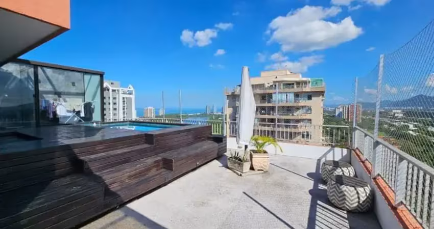 Barra da tijuca - parque das rosas - rosa dos mares - cobertura duplex