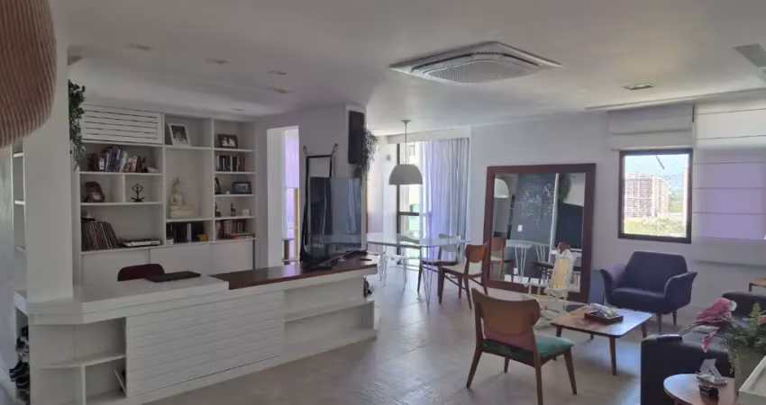 Barra da tijuca - mediterrêneo - porto mare - 2 quartos (sendo 1 suíte) (original 3 quartos)