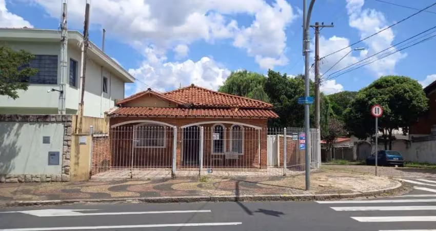Casa em ótima localização comercial e residencial, com 3 dormitórios, quintal, 3 vagas de garagem - vila santana - valinhos.