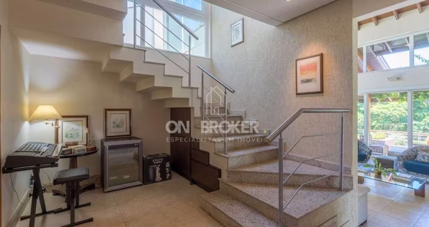 Casa com 4 dormitórios à venda, 391 m² por R$ 4.380.000 - Condomínio Moinho do Vento - Valinhos/SP
