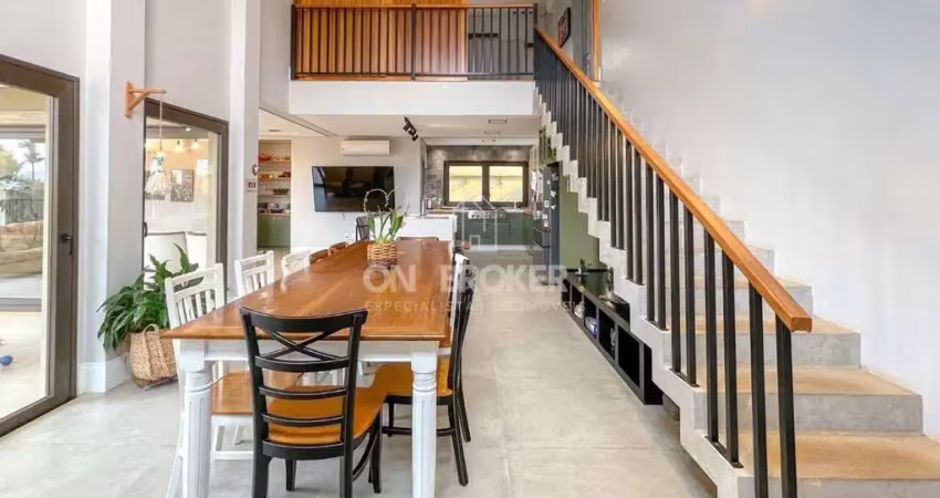 Casa com 3 dormitórios à venda, 334 m² por r$ 2.890.000,00 - condomínio residencial querência - valinhos/sp