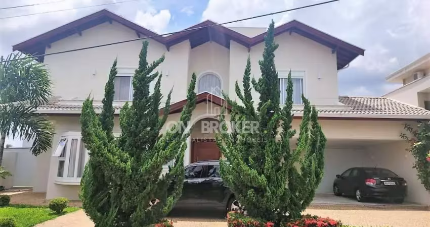 Casa com 4 dormitórios à venda, 375 m² por r$ 2.590.000,00 - condomínio residencial querência - valinhos/sp