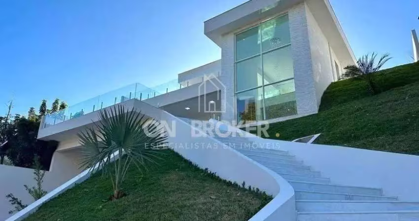 Casa com 4 dormitórios à venda, 519 m² por r$ 4.400.000,00 - marambaia - vinhedo/sp